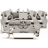 WAGO 2001-1306 Durchgangsklemme 4.20mm Zugfeder Gelb 100 St.