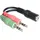 DeLock Audio-Adapter - mini-phone stereo 3.5 mm weiblich zu stereo 3.