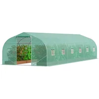 Vevor Gewächshaus Tunnel Treibhaus Frühbeet Tomatenhaus 900x300x200cm grün