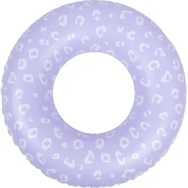 Swim Essentials Schwimmring 90 cm Lila Leopard