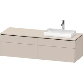 Duravit L-Cube Schrank mit Konsolenplatte, LC4871R91910000,