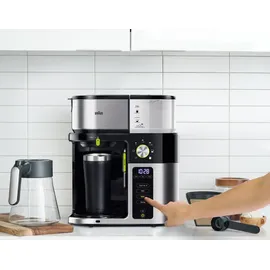 Braun MultiServe KF 9050 BK edelstahl/schwarz