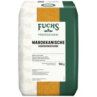 Fuchs Professional - Marokko Gewürzmischung | Marokkanisches Gewürz für Couscous, Reis oder Kichererbsen | Profi-Qualität für Großverbraucher | 0,9 kg im recyclebaren Beutel