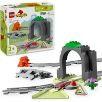 LEGO DUPLO Mein Stadt Eisenbahn Erweiterungsset: Schienen und Tunnel, 20 Teile, Lernspielzeug für Kleinkinder ab 2 Jahren