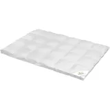 Traumschlaf Daunendecke Helsinki extra warm, Füllung: 90% Daunen, 10% Federn 135x200 cm - weiß
