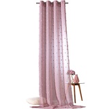 Weckbrodt Vorhang »Julina«, (1 St.), rosa