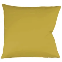 FLEURESSE Kissenbezug Colour Satin 80 x 80 cm Grün