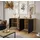 lookway KOMMODE SANAYI III Eiche Artisan/Mattschwarz