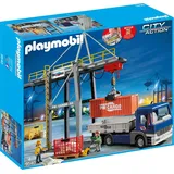 Playmobil 9540 Elektrischer Verladekran mit LKW
