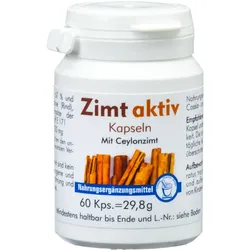 Zimt aktiv Kapseln 60 St Kapseln