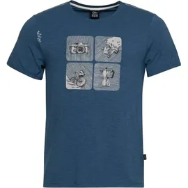 Chillaz - Innsbruck Exploring The Outdoors - T-Shirt Gr S blau