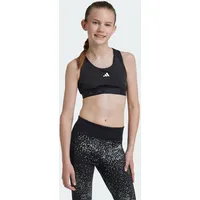 adidas Techfit Power React Junior Sport-bh Black / Carbon / White 152