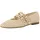 TAMARIS Damen Ballerina mit Strap flach, beige, 40 EU