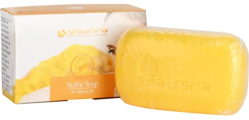 Sea of Spa Essential Dead Sea Treatment Feinseife mit Schwefel 125 g