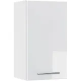 Vicco Badschrank Fame-Line Weiß Hochglanz/Weiß 40 x 72 cm