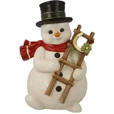 GOEBEL Schneemannfigur Geselle des Glücks - Schneemänner Weihnachten