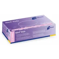 Meditrade Nitril Viola Puderfrei Latexfrei Gr. XL