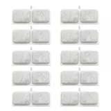 Katzenbrunnen Filtern, 10er Pack Ersatzfilter für Katzentrinkbrunnen, Ersatz-Aktivkohle-Filtern-Satz für Trinkbrunnen für Katzen und Hunde, 4,3x1,8 zoll