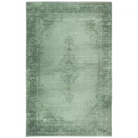 tesso living Vintage-Teppich, Grün, 195 X 280 cm & Böden, Teppiche, Vintage-Teppiche