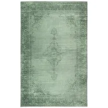 tesso living Vintage-Teppich, Grün, 195 X 280 cm & Böden, Teppiche, Vintage-Teppiche