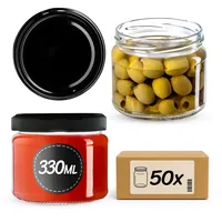 Kadax Einmachglas 330 ml 50 St.