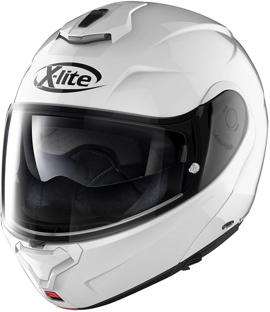 X-Lite X-1005 Elegance N-Com Klapphelm, weiss, Größe 2XS für Männer