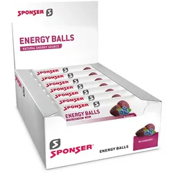SPONSER Energy Balls Blueberry 45g |18 Beutel Box