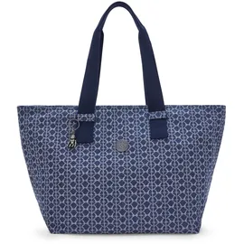 Kipling Shopper Denim Love ++ Raajadl Tote Bag Signature Denim