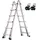 Vevor Teleskopleiter 6,23 m 3 Stufen