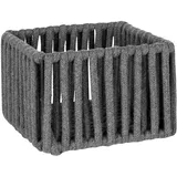 Schöner Wohnen Aufbewahrungskorb ZOVO 15 x 15 x 15 cm grau