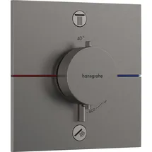 Hansgrohe ShowerSelect Comfort E Duschthermostat Unterputz für 2 Verbraucher Brushed Black Chrome 15578340