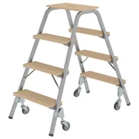 Günzburger Montagetrittleiter 2 x 4 Stufen