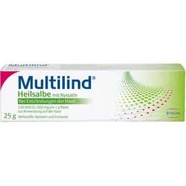 STADA Multilind Heilsalbe mit Nystatin und Zinkoxid 25 g
