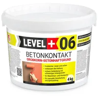 Level + Level+ - Level+ Betonkontakt Tiefgrund Betonfarbe Haftgrund L+06 - 4kg
