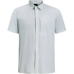 JACK WOLFSKIN Herren Hemd VANDRA S/S SHIRT M, cool grey, XXL