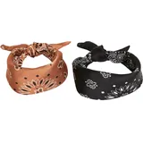 URBAN CLASSICS Bandana schwarz ONE SIZE