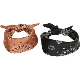 URBAN CLASSICS Bandana schwarz ONE SIZE