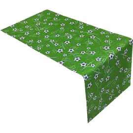 JUNOPAX Papier Tischläufer 50m x 0,40m Fußball