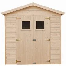 TIMBELA Gartenschuppen M351 1,99 x 1,99 m Beige