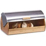 Zeller Rollbrotkasten Bamboo/Edelstahl