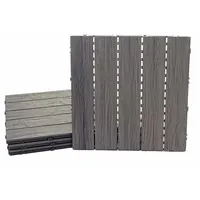Proregal WPC Bodenfliese Antik-Braun 50 x 50 cm 4 St.