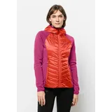 Jack Wolfskin Damen Routeburn Pro Hybrid Jacke (Größe M, orange)