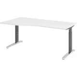 bümö Schreibtisch XB-Serie Weiß