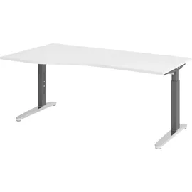 bümö Schreibtisch XB-Serie Weiß