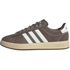 adidas Herren Grand Court 2.0 Shoes Schuhe, Earth strata/core White/Matte Gold, 40 EU
