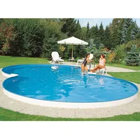 Planet Pool Stahlwandpool achtform Exklusiv 625 x 360 x 150 cm