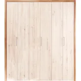 Home Affaire Passepartout HOME AFFAIRE "Chamara", beige (natur), B:194cm H:221cm T:5cm, Massivholz, Schränke, Passepartout Schrank-Passepartout Schrank-Zubehör, aus massivem Eichenholz, in verschiedenen Breiten erhältlich