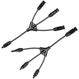 Phaesun PHAE QC4 600287 - Photovoltaik Adapter, QuickClip4, 3in1 Set, 30 A