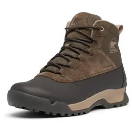 Sorel Men's Buxton Lite Lace Plus Waterproof Snow Boot, Major/Jet, 10