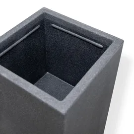 Spetebo Kubus Ø 30 x 80 cm Anthrazit